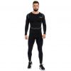 Термобілизна комплект (футболка та штани) Europaw PRO Sport, Колір: чорний, Розмір виробника: S