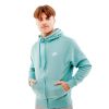 Кофта Nike CLUB HOODIE FZ BB BV2645-309, Цвет: голубой, Размер производителя: XL