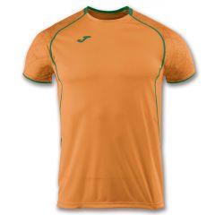 Футболка Joma OLIMPIA 100736.050 оранжево-зеленая, Цвет: оранжевый, Размер производителя: 2XS