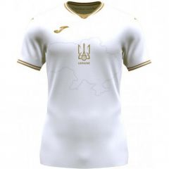 Футболка збірної України з карткою Joma UKRAINE біла AT102404A200