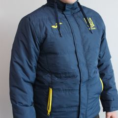 Куртка-бомбер сборной Украины Joma темно-сине-желтая AT102371A339, Цвет: темно-синий, Размер производителя: М