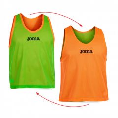 Манішка двостороння Joma BIBS помаранчево-зелена 101689.050, Розмір виробника: XL