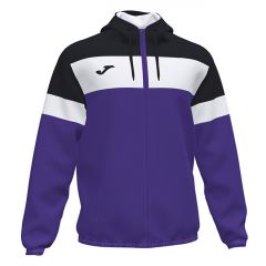 Вітровка з капюшоном Joma CREW фіолетово-чорна 101576.551, Колір: фіолетовий, Розмір виробника: L