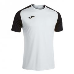 Футболка Joma ACADEMY IV біло-чорна 101968.201, Колір: чорний, Розмір виробника: 2XS