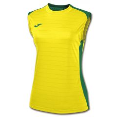 Майка жіноча жовто-зелена Joma CAMPUS II 900246.915, Колір: жовтий, Розмір виробника: XS