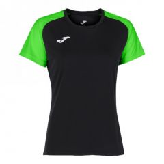 Футболка жіноча Joma ACADEMY IV чорно-зелена 901335.117, Колір: чорний, Розмір виробника: XL