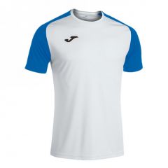Футболка Joma ACADEMY IV біло-синя 101968.207, Колір: синій, Розмір виробника: М