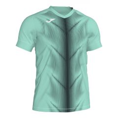 Футболка бігова Joma OLIMPIA 101370.401 зелено-чорна, Колір: зелений, Розмір виробника: 2XS