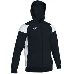 Олімпійка з капюшоном Joma CREW III 101271.102 чорно-біла, Колір: чорний, Розмір виробника: S