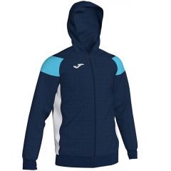 Олімпійка з капюшоном Joma CREW III 101271.342 темно-синьо-блакитна, Колір: блакитний, Розмір виробника: S