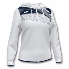 Олімпійка жіноча Joma SUPERNOVA II HOODIE JACKET біла 901067.203, Колір: білий, Розмір виробника: М