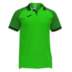 Поло Joma ESSENTIAL II салатово-чорне 101509.021, Колір: салатовий, Розмір виробника: 2XS