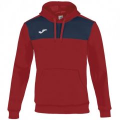 Худі Joma WINNER з капюшоном бордове 101685.603, Колір: бордовий, Розмір виробника: 4XS