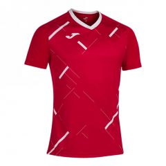 Футболка Joma TIGER III червона 101903.602, Колір: червоний, Розмір виробника: XS