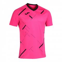 Футболка Joma TIGER III розово-черная 101903.031, Цвет: розовый, Размер производителя: XS