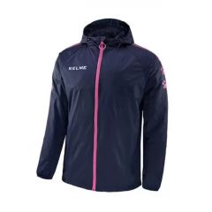 Вітровка Kelme WINDPROOF темно-синьо-рожева 3881211.9420, Колір: темно-синій, Розмір виробника: 3XL