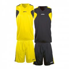 Баскетбольна форма Joma SET REVERSIBLE жовто-чорна 1184.901