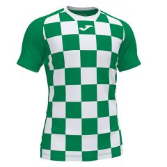 Футболка Joma FLAG II зелено-белая 101465.452, Цвет: зеленый, Размер производителя: М