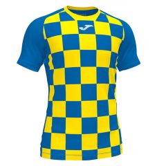 Футболка Joma FLAG II сине-серая 101465.709, Цвет: синий, Размер производителя: 2XL