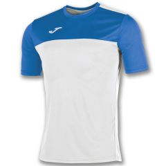 Футболка біло-синя Joma WINNER 100946.207, Колір: білий, Розмір виробника: S