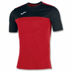 Футболка Joma WINNER 100946.601 червоно-чорна, Колір: червоний, Розмір виробника: XS
