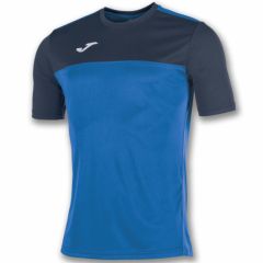 Футболка Joma WINNER 100946.703 сине-темно-синяя, Цвет: синий, Размер производителя: 2XS