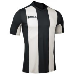 Футболка Joma Pisa V 100403.100 черно-белая, Цвет: черный, Размер производителя: L