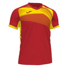 Футболка Joma SUPERNOVA II червоно-жовта 101604.609, Колір: червоний, Розмір виробника: М