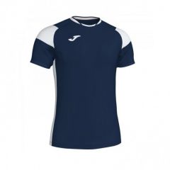 Футболка Joma CREW III 101269.332 темно-синьо-біла, Колір: темно-синій, Розмір виробника: XS