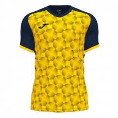 Футболка Joma SUPERNOVA III темно-синьо-жовта 102263.339, Колір: жовтий, Розмір виробника: L