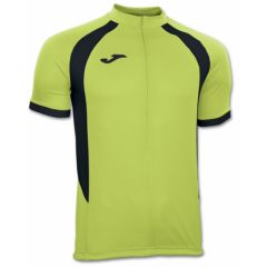 Футболка для велосипедистів салатово-чорна Joma GIRO 100083.020, Колір: салатовий, Розмір виробника: S