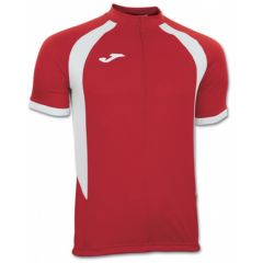 Футболка для велосипедистів червоно-біла Joma GIRO 100083.600, Колір: червоний, Розмір виробника: L