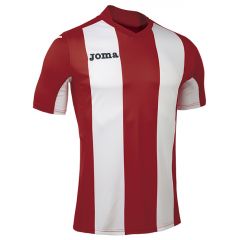 Футболка Joma Pisa V 100403.600 красно-белая, Цвет: красный, Размер производителя: S