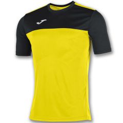 Футболка жовто-чорна Joma WINNER 100946.901, Колір: жовтий, Розмір виробника: М