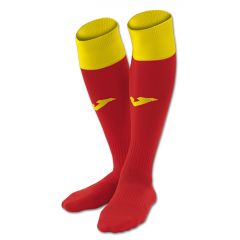 Гетры красно-желтые Joma CALCIO 400022.609, Цвет: красный, Размер: M