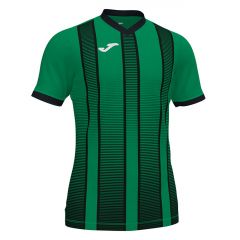 Футболка Joma TIGER II 101464.451 зелено-чорна, Колір: зелений, Розмір виробника: L