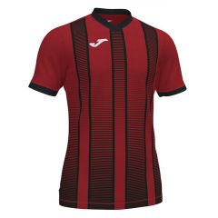 Футболка Joma TIGER II 101464.601 красно-черная, Цвет: черный, Размер производителя: L