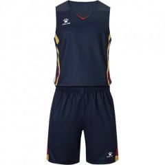 Комплект баскетбольної форми Kelme DENVER 8052LB1002.9401, Колір: темно-синій, Розмір виробника: М