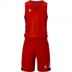 Комплект баскетбольної форми Kelme DENVER червоний 8052LB1002.9600, Колір: червоний, Розмір виробника: L