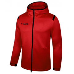 Олімпійка (мастерка) з капюшоном Kelme ROAD червона 3881336.9600, Колір: червоний, Розмір виробника: L