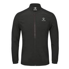 Олімпійка Kelme Men's woven jacket чорна 3891228.9000, Колір: чорний, Розмір виробника: М