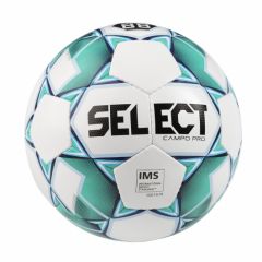 М’яч футбольний SELECT Campo Pro IMS (015) біло/зелений, 3
