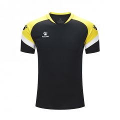Футболка Kelme BRAVO чорно-жовта 7351TX1092.9005, Колір: чорний, Розмір виробника: S