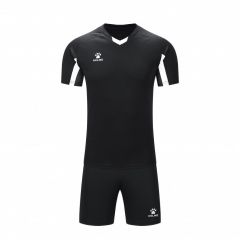 Комплект футбольної форми дитячий Kelme LEON чорно-білий 7351ZB3130.9003, Колір: чорний, Розмір виробника: 150