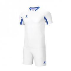 Комплект футбольної форми дитячий Kelme LEON біло-синій 7351ZB3130.9104, Колір: синій, Розмір виробника: 140