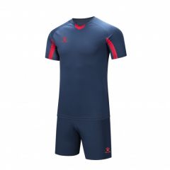 Комплект футбольної форми дитячий Kelme LEON темно-синьо-червоний 7351ZB3130.9423, Колір: темно-синій, Розмір виробника: 120