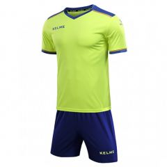 Комплект футбольної форми Kelme SEGOVIA салатово-синій 8351ZB1158.9918, Колір: салатовий, Розмір виробника: XL