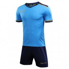 Комплект футбольної форми Kelme SEGOVIA блакитно-синій 8351ZB1158.9996, Колір: блакитний, Розмір виробника: М