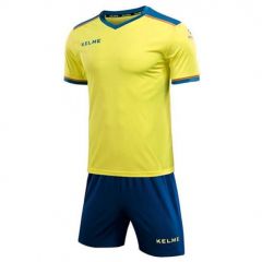 Комплект футбольної форми дитячий Kelme SEGOVIA жовто-синій 8351ZB3158.9918, Колір: жовтий, Розмір виробника: 120