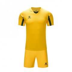 Комплект футбольної форми Kelme LEON жовто-чорний 7351ZB1129.9712, Колір: жовтий, Розмір виробника: М